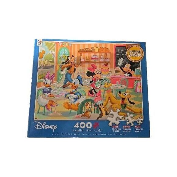 Together Time Ceaco Disney Jigsaw Puzzle 400 Pc 2020 Bakery Scene Puzzle Baking - Picture 1 of 4